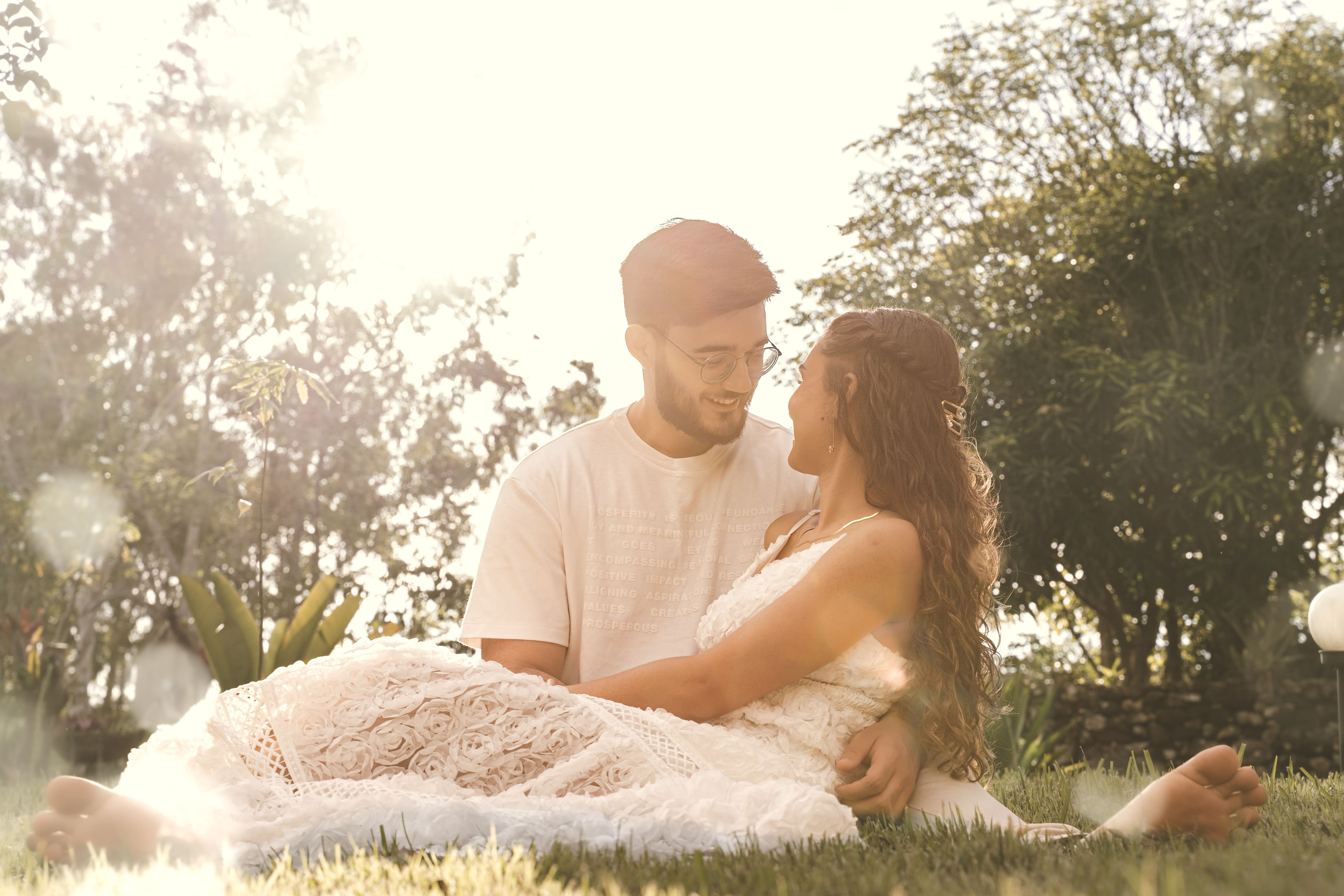 Casal feliz