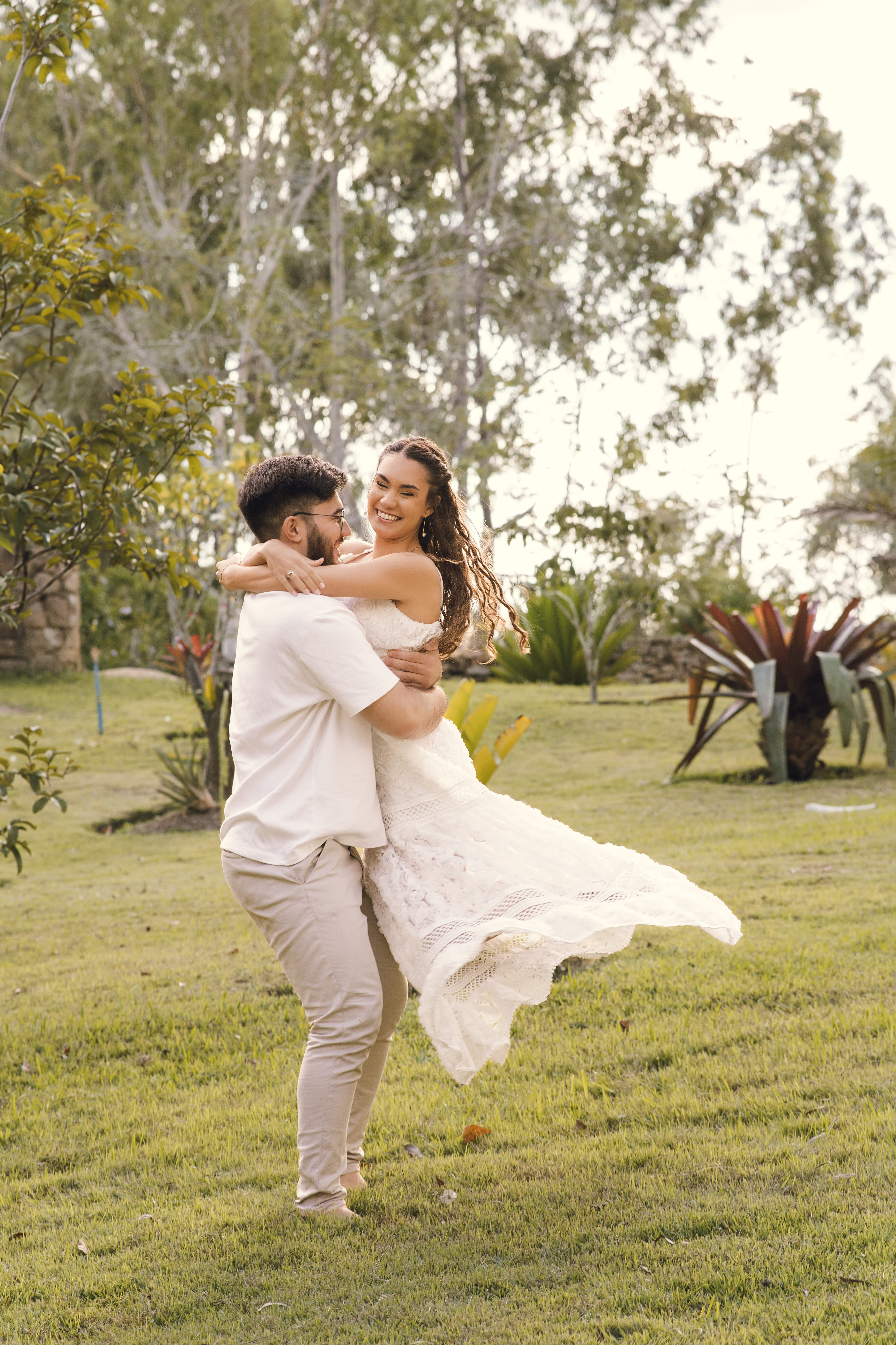 Casal feliz