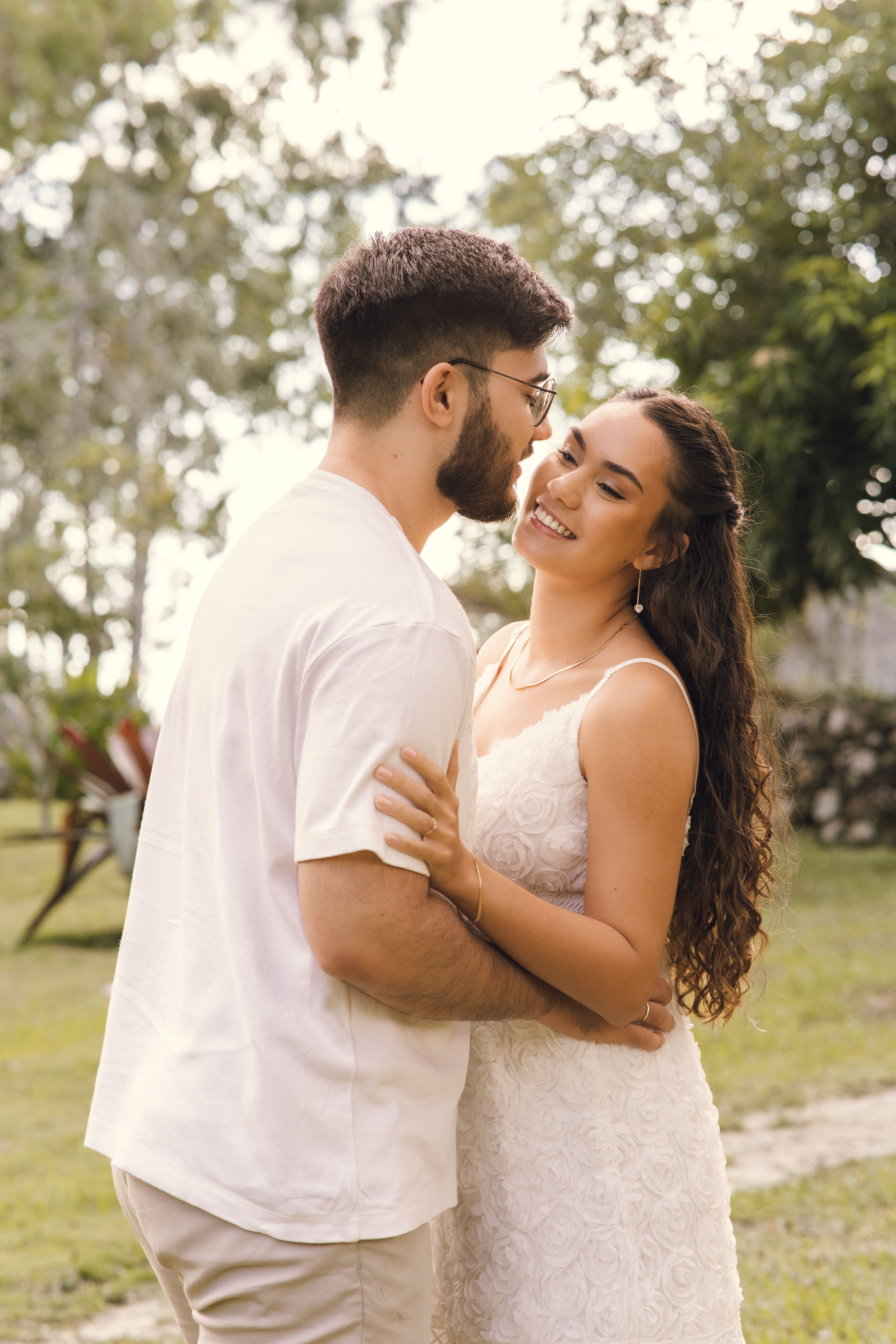 Casal feliz