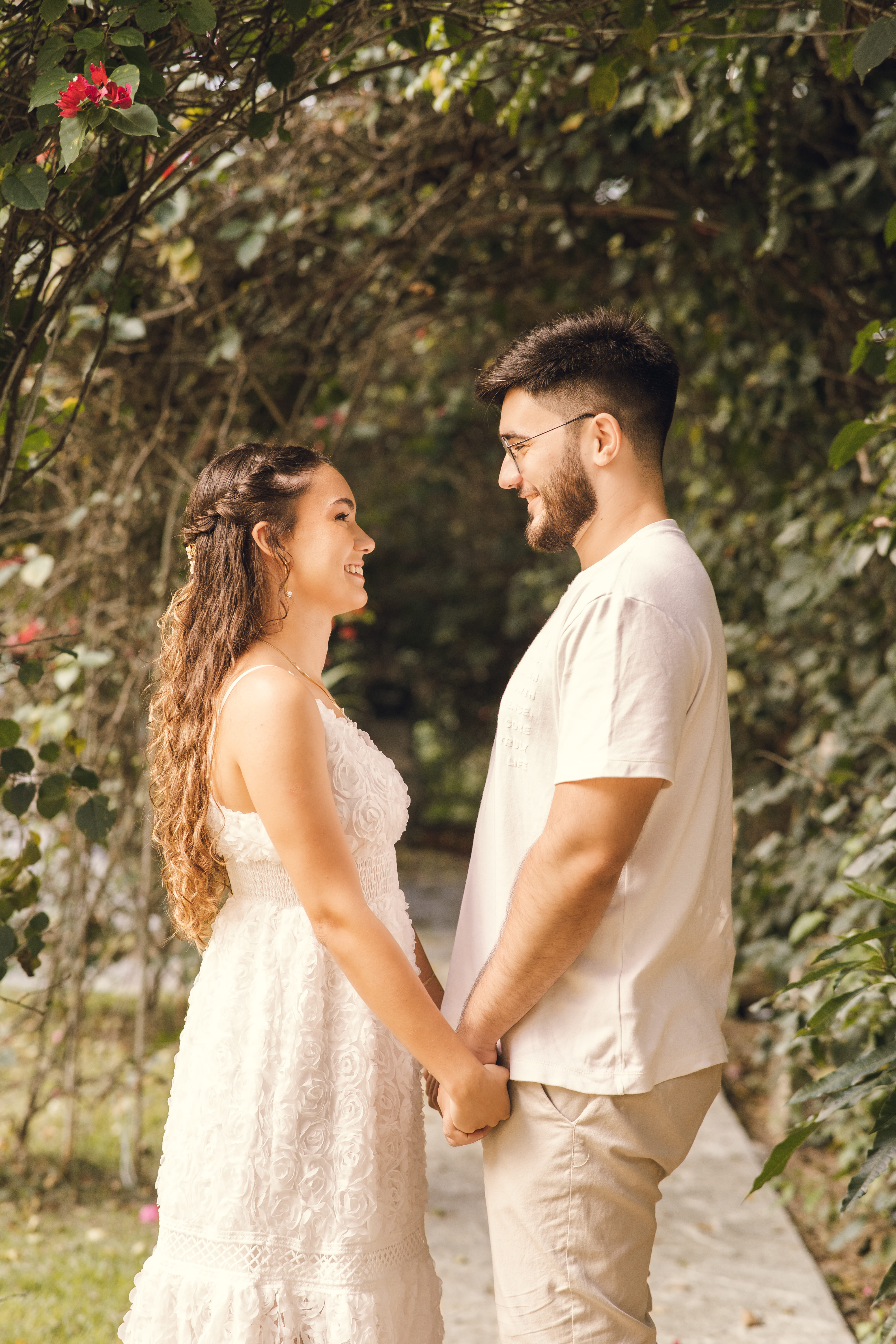 Casal feliz