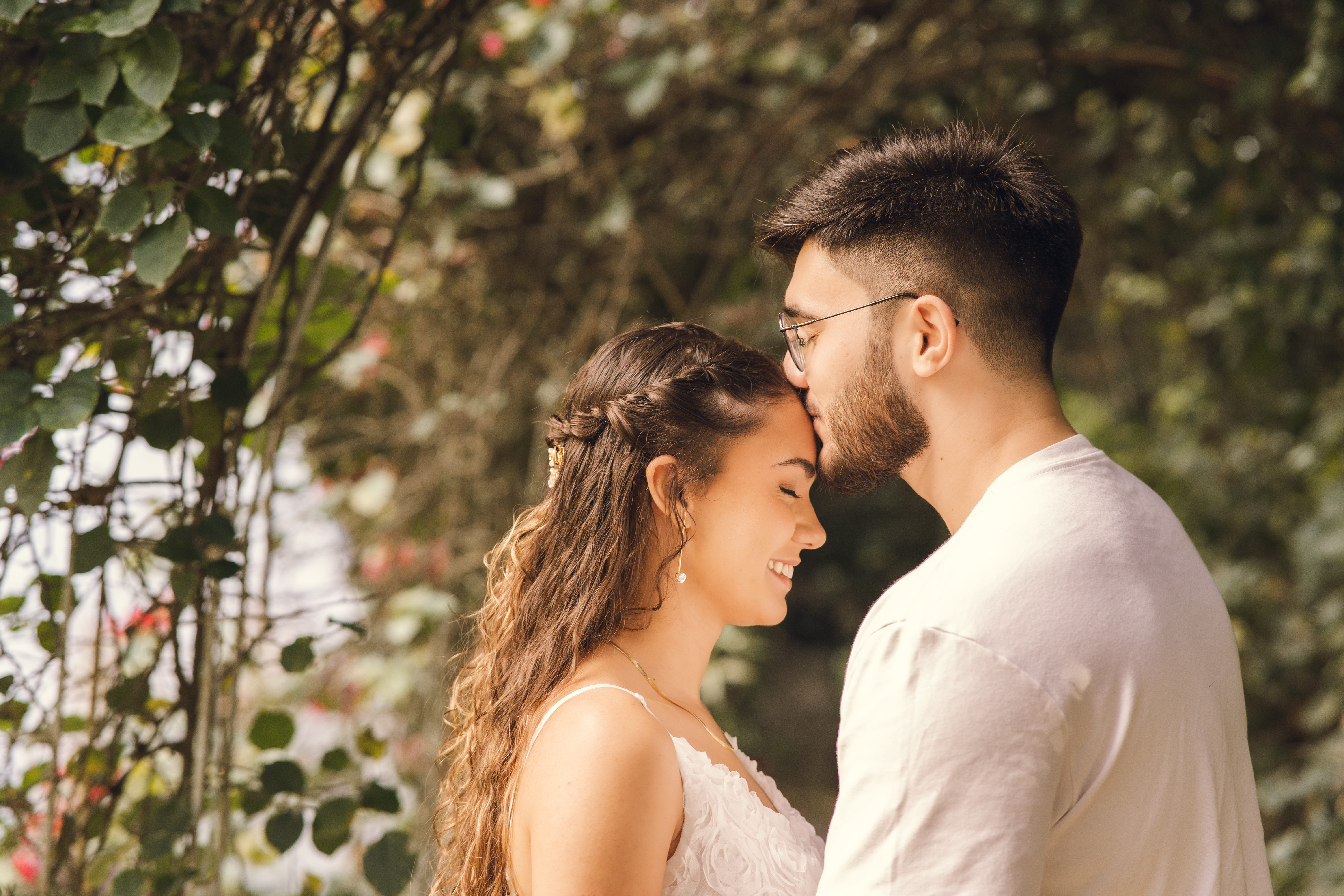 Casal feliz