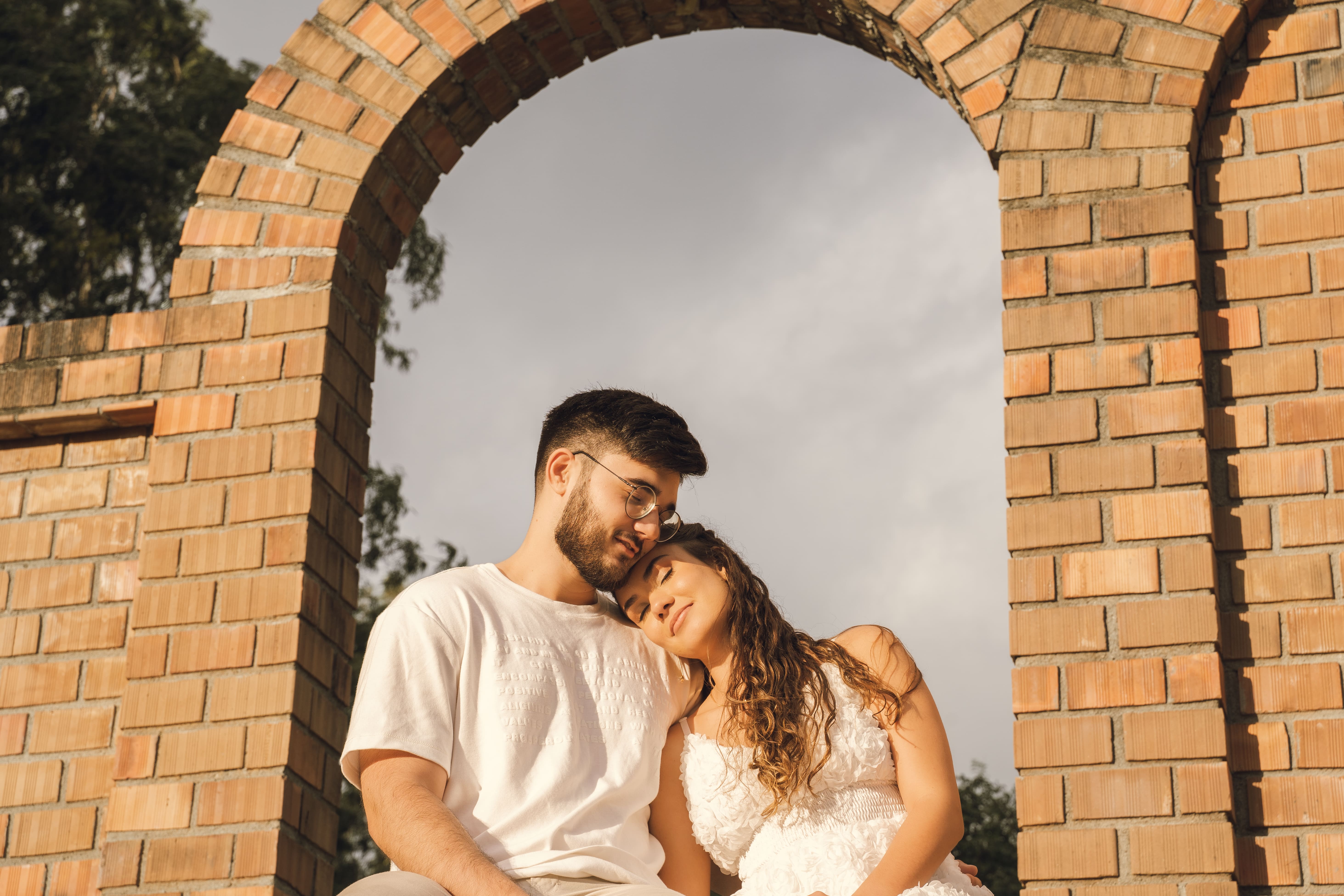 Casal feliz